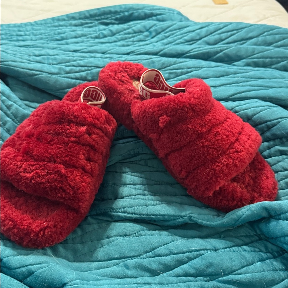 UGG Scarlet Plush Slippers
